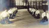 Japanese School Girls Doing Martial Arts