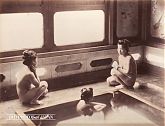 Three Women Taking a Bath