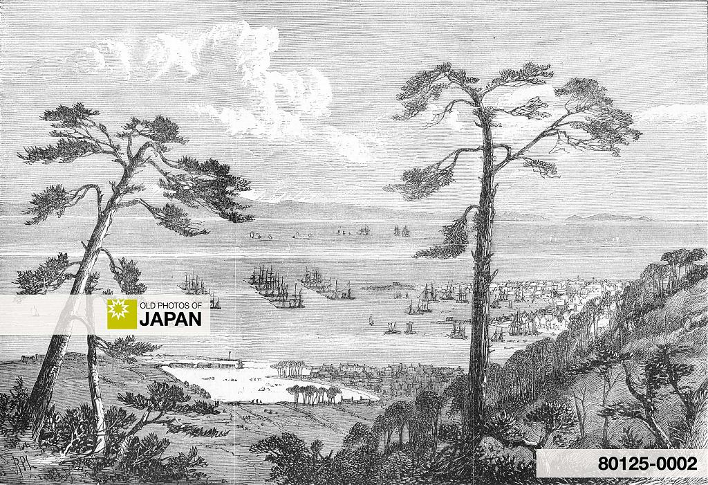 80125-0002 - Port of Hiogo, L'Univers Illustré, 1868