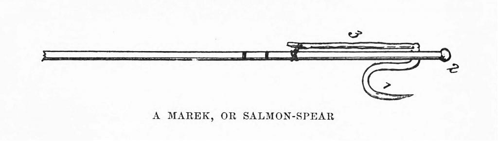 Marek, a salmon spear used by the Ainu