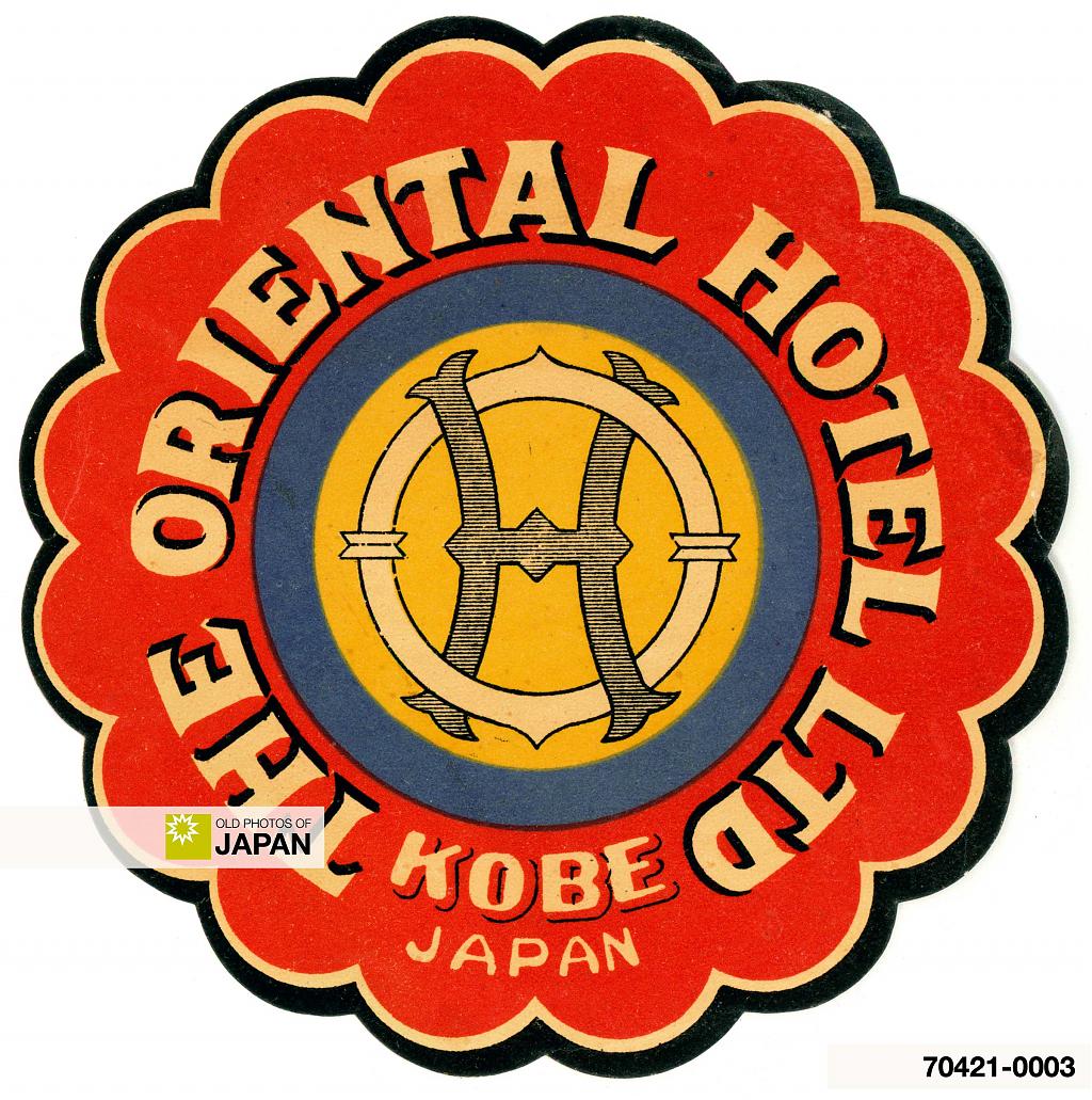  70421-0003 - Oriental Hotel Luggage Label