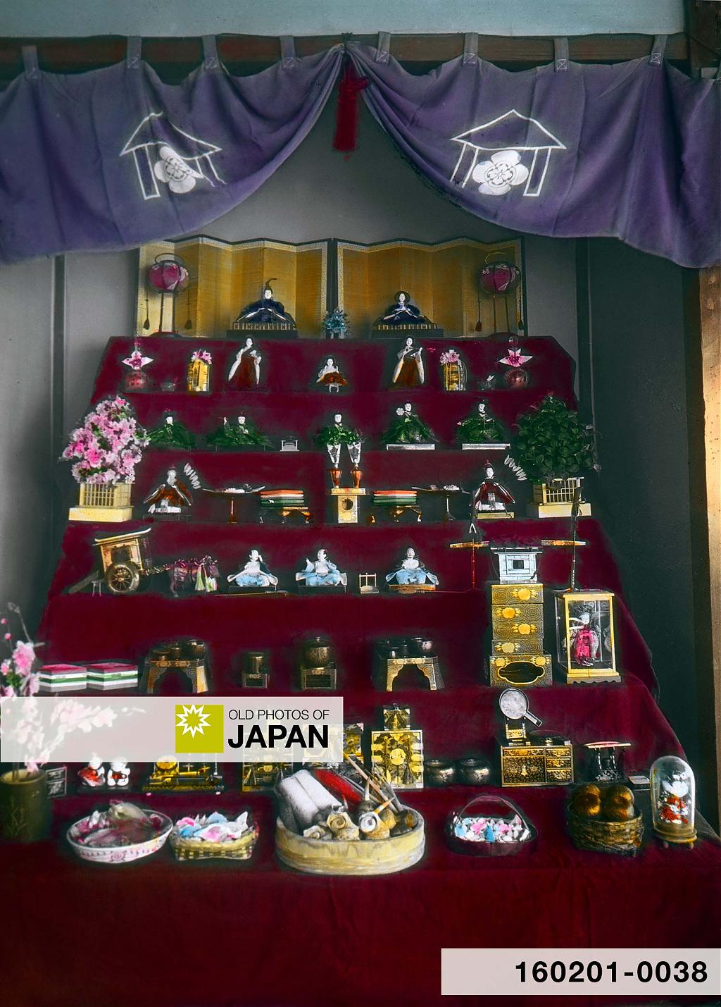 160201-0038 - Japanese Doll Festival Display, 1920s