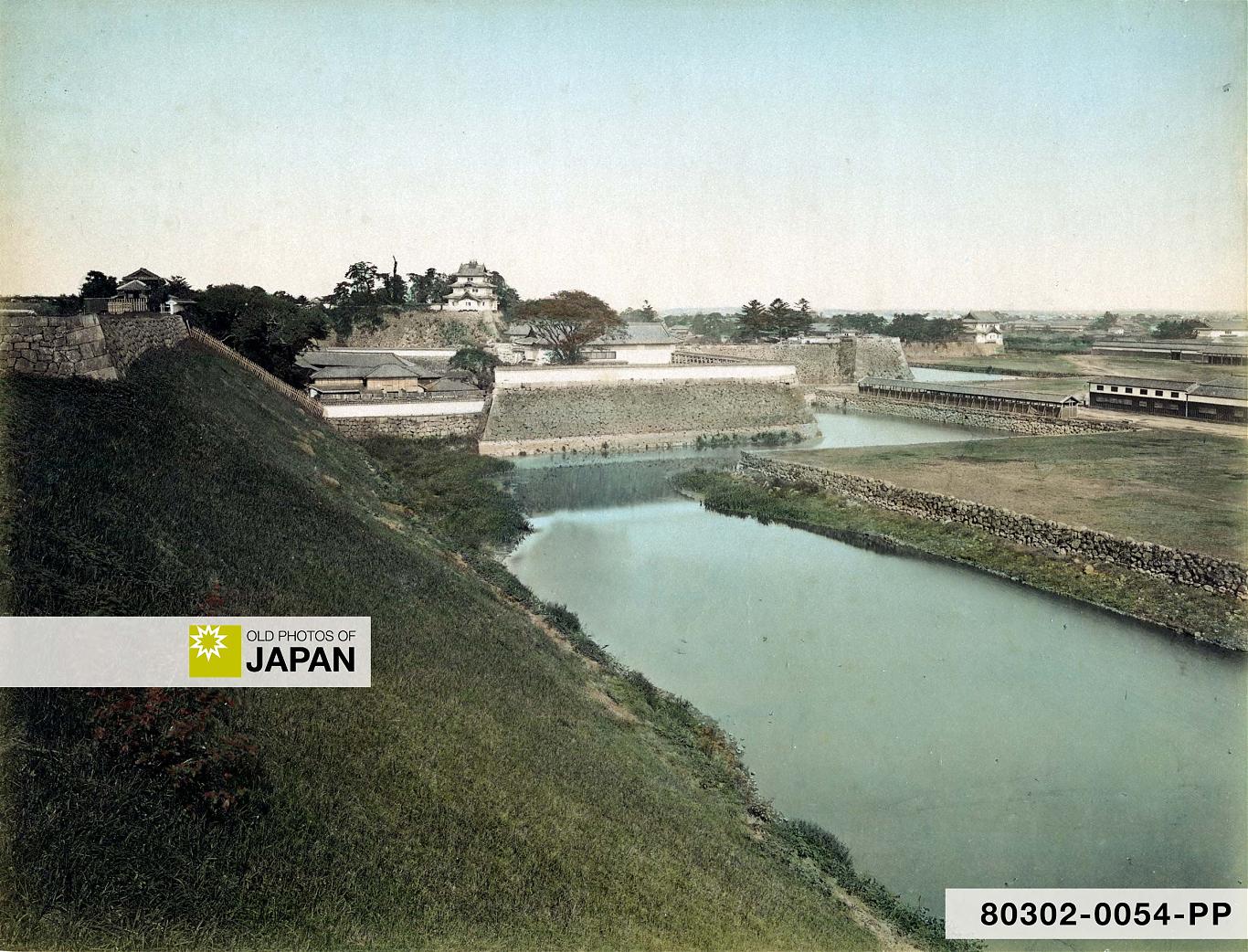 Tokyo's Imperial Palace between 1872 and 1874