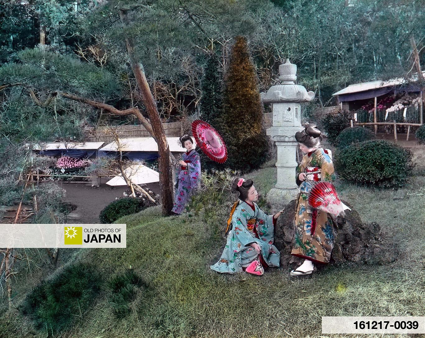 Maiko at a Japanese Garden