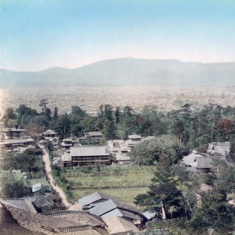 70319-0004 - Panoramic View on Kyoto, 1880s